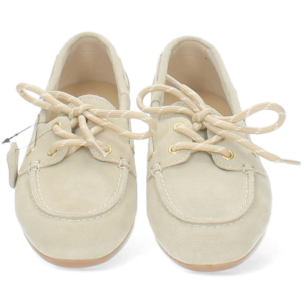 beige bootschoen