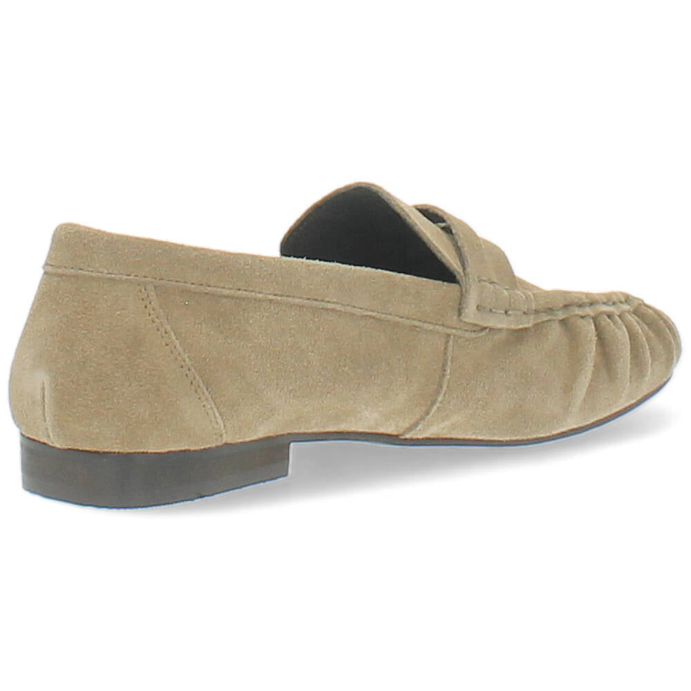 taupe loafer