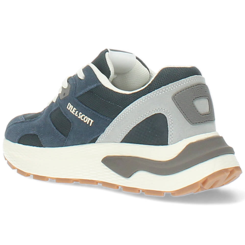 blauwe sneaker