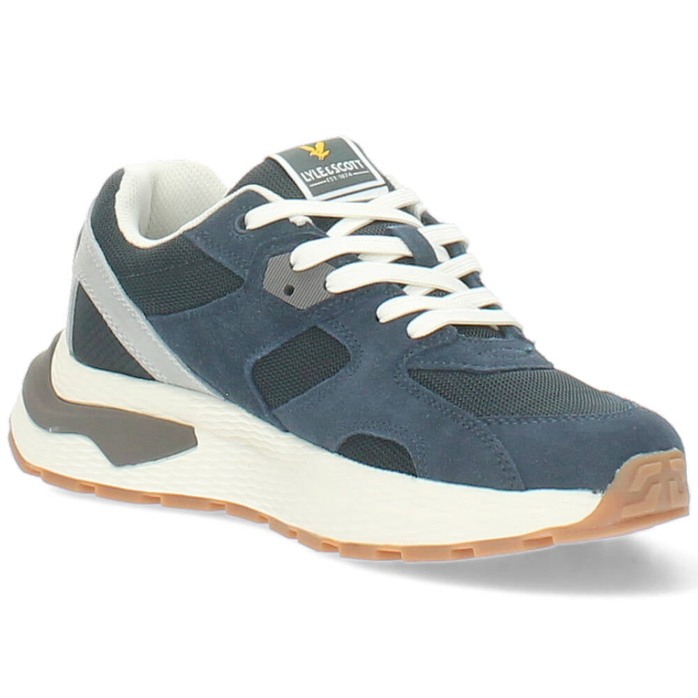 blauwe sneaker