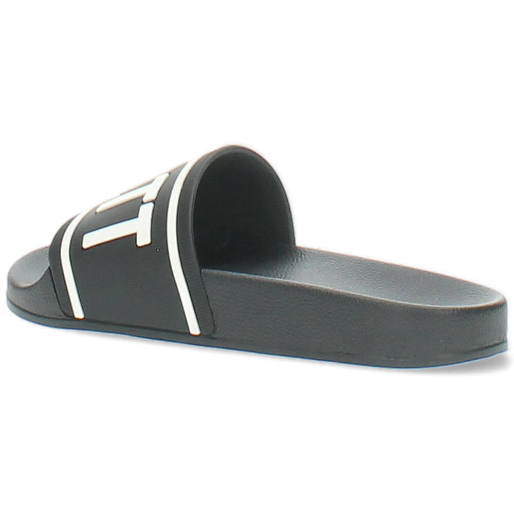 zwarte poolslide