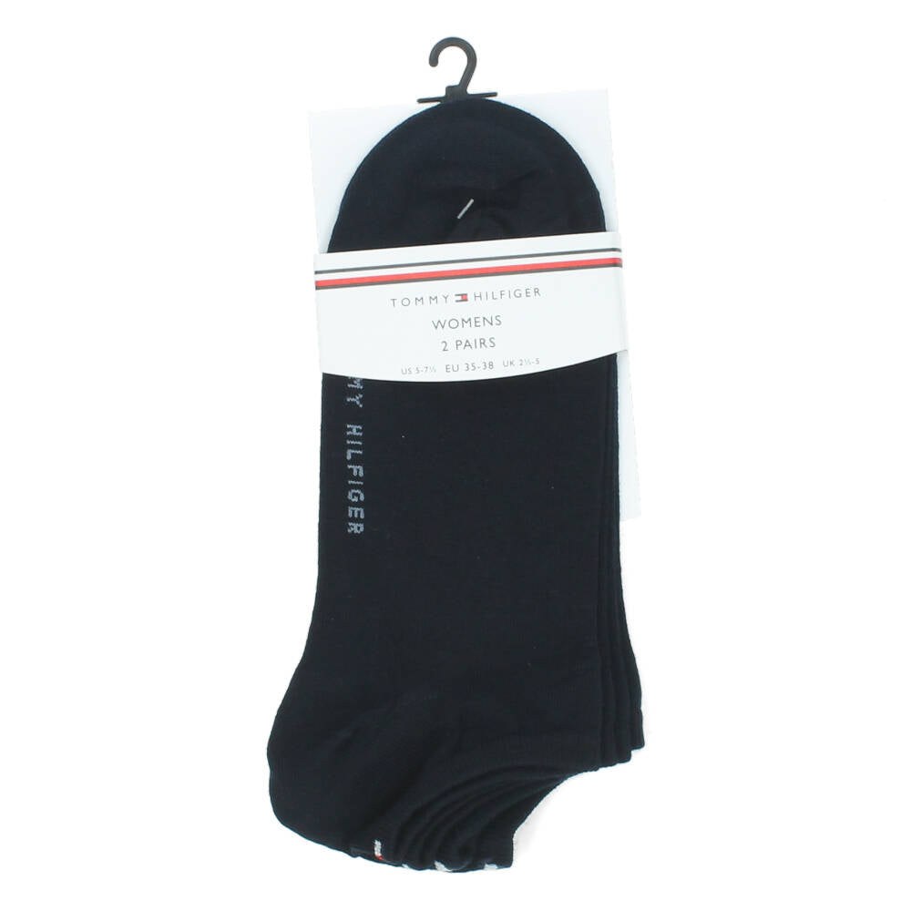 blauwe sneakerkousen