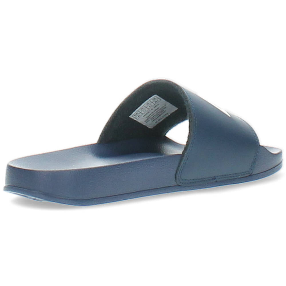 blauwe slipper