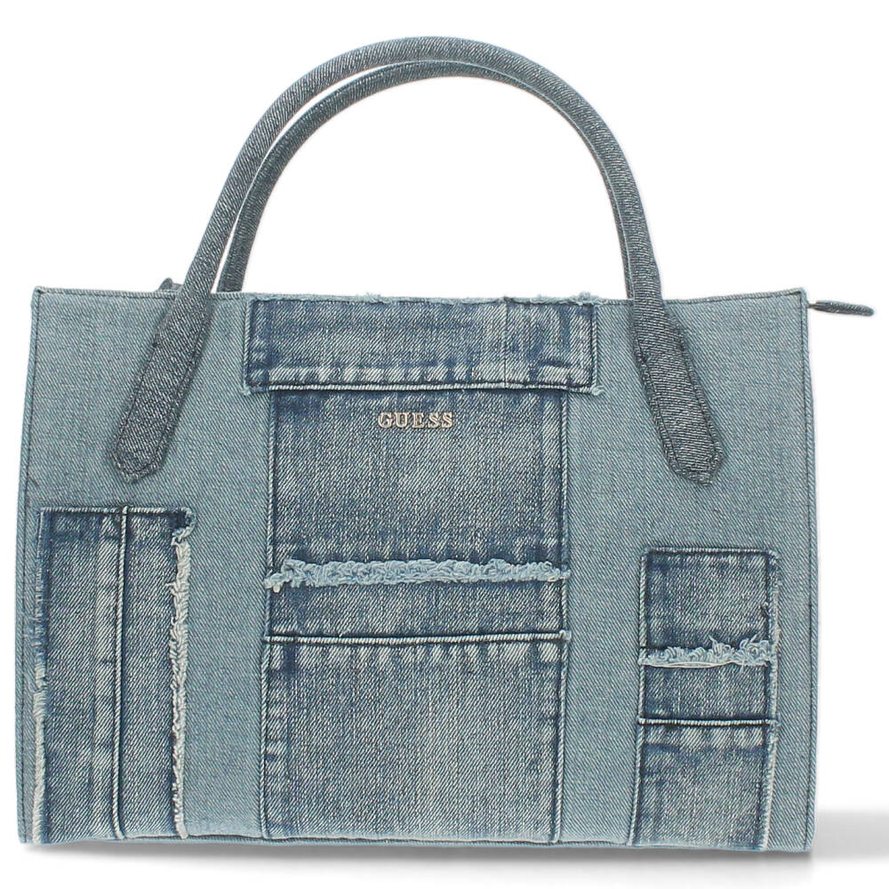 jeanskleurige handtas