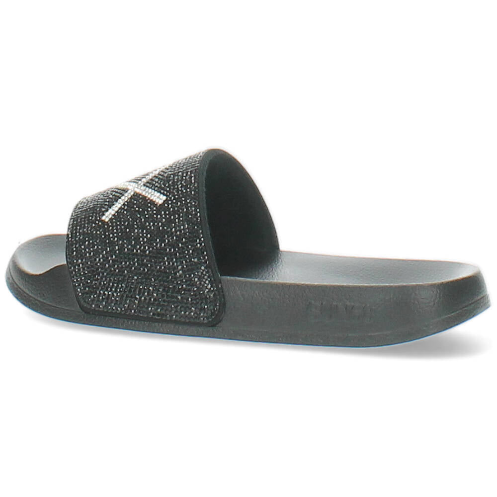 zwarte poolslide
