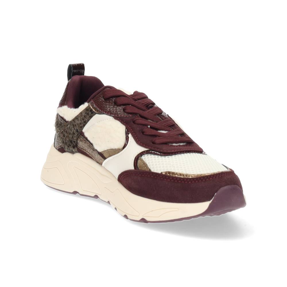burgundy sneaker