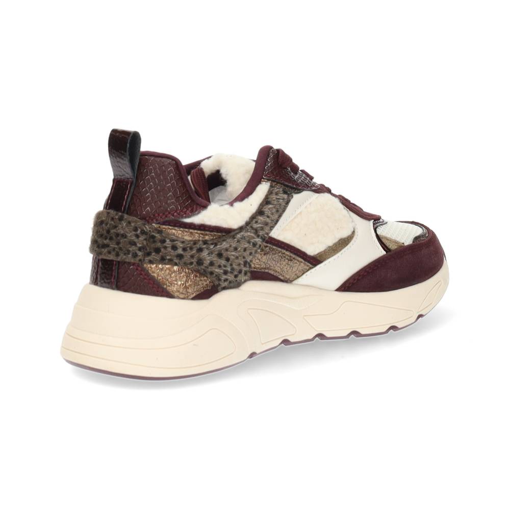 burgundy sneaker