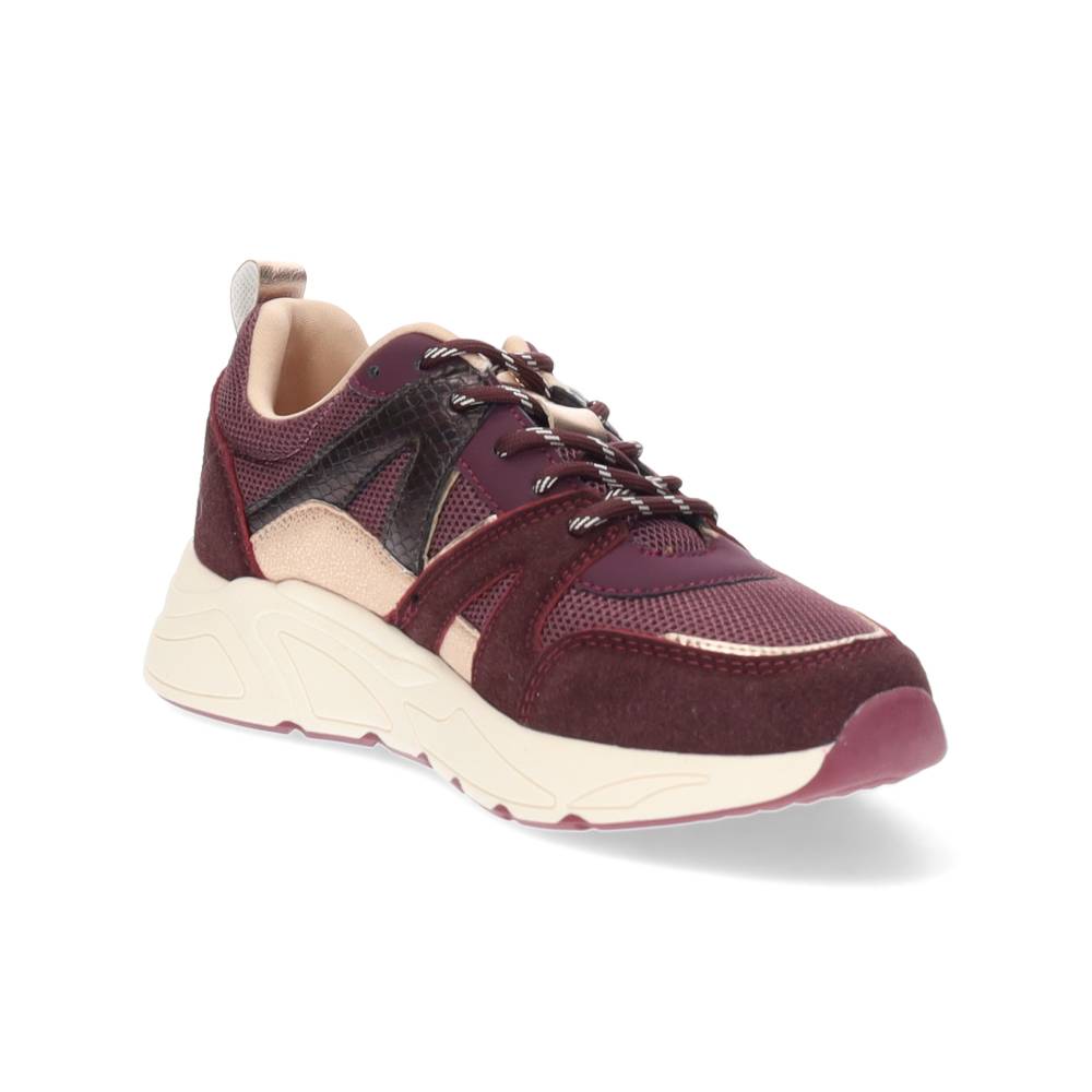 burgundy sneaker