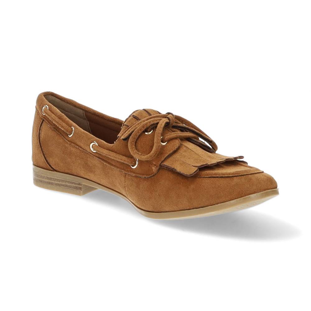 camel loafer