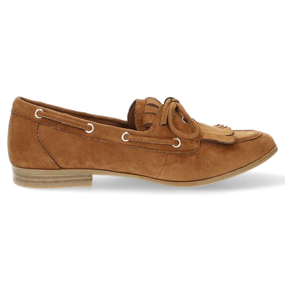 camel loafer