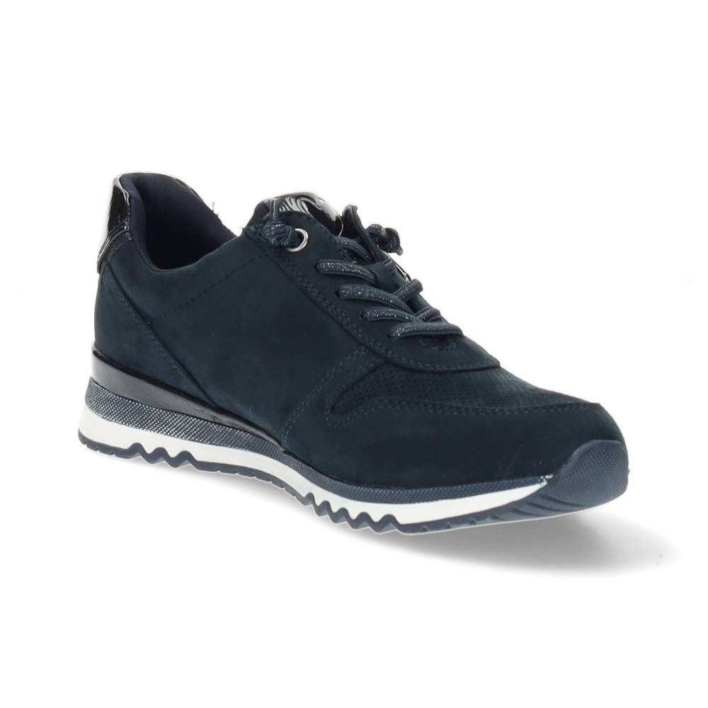 blauwe sneaker