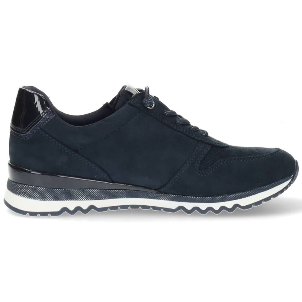 blauwe sneaker