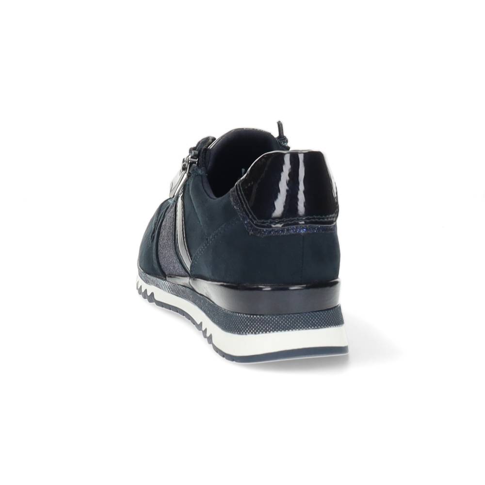 blauwe sneaker