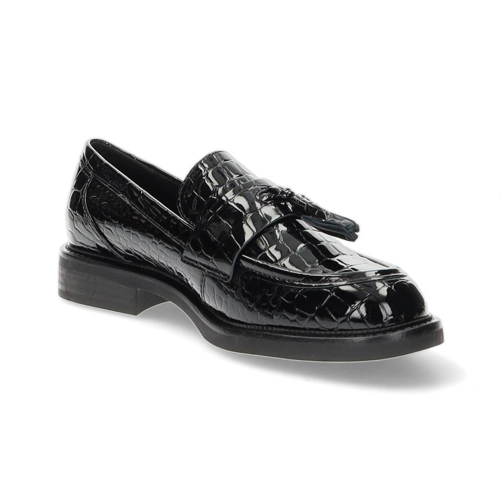 zwarte mocassin