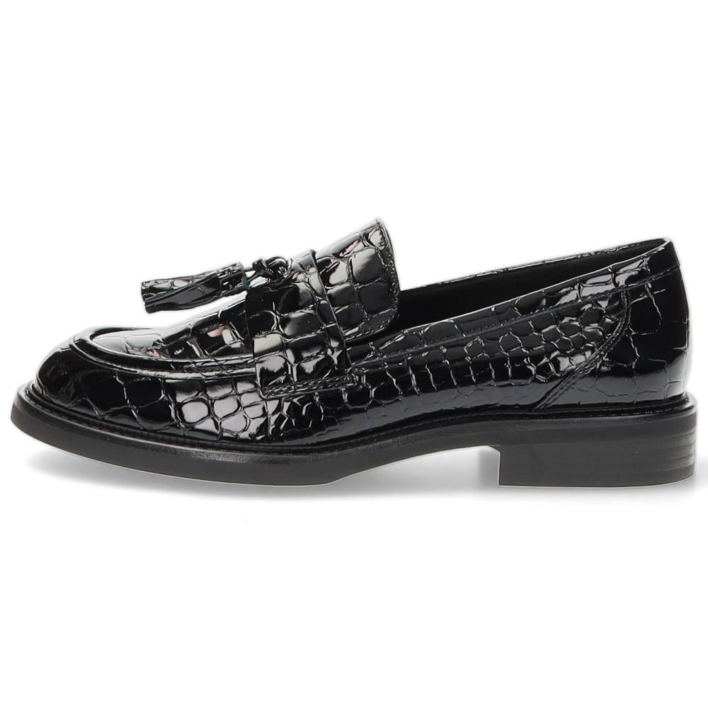 zwarte mocassin