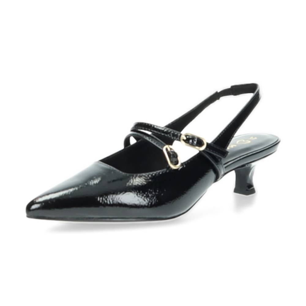 zwarte slingback
