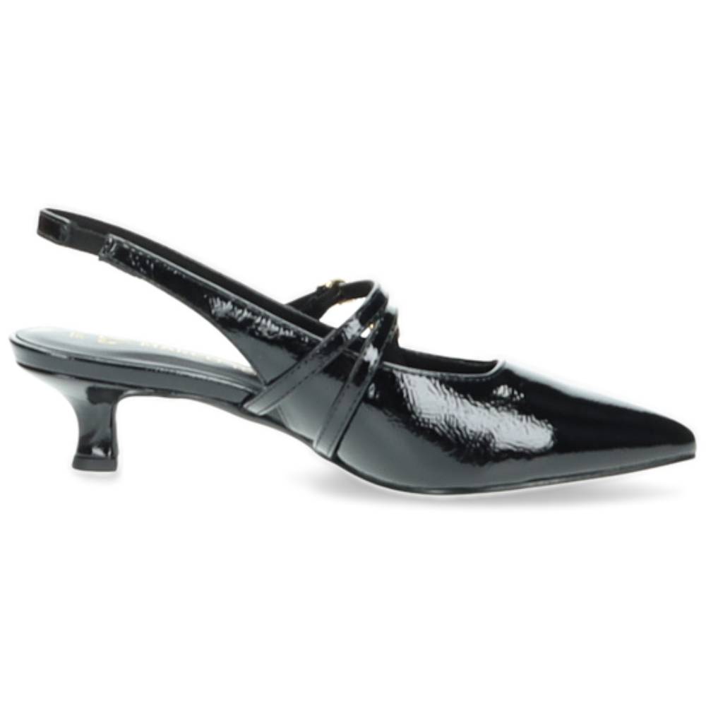 zwarte slingback