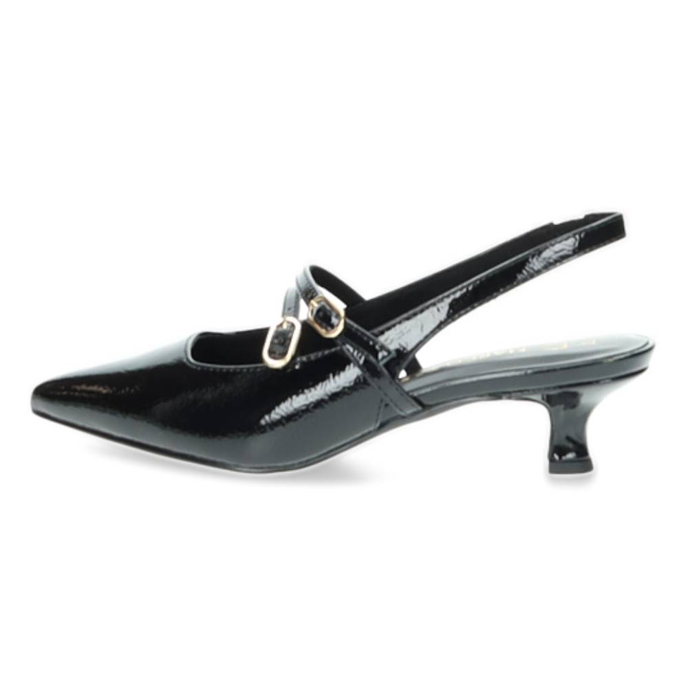 zwarte slingback