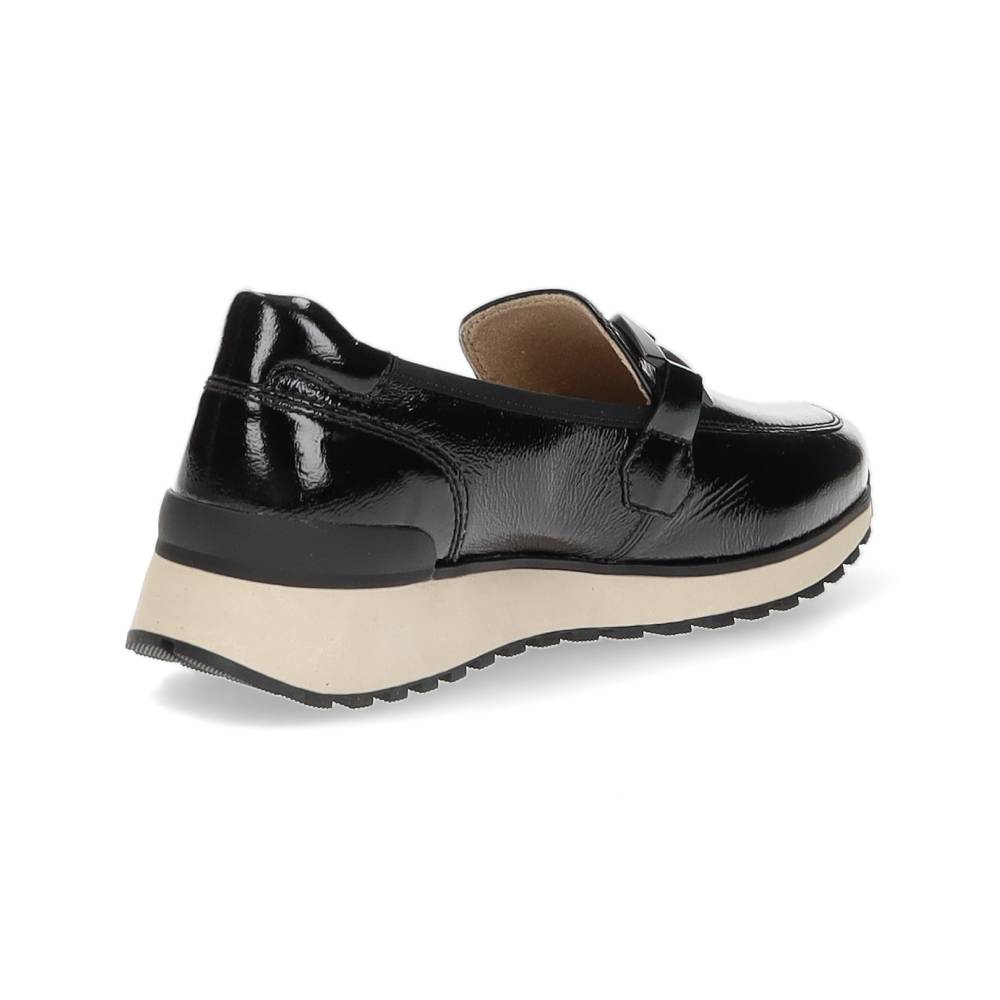 zwarte mocassin