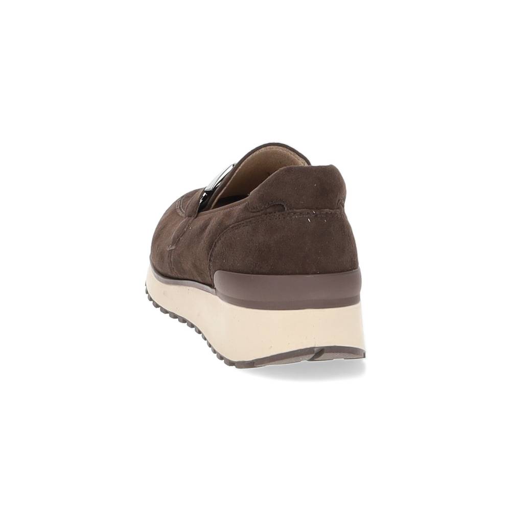 bruine mocassin