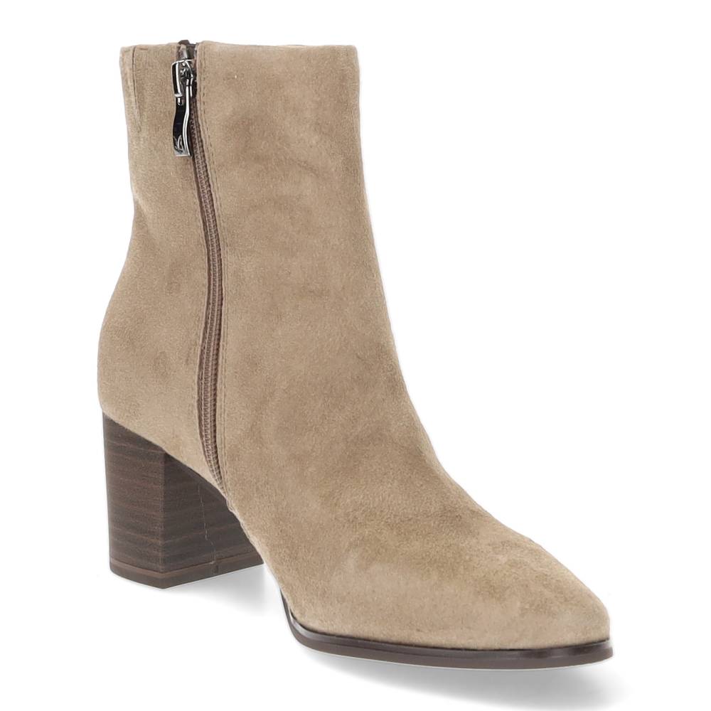 taupe enkellaars
