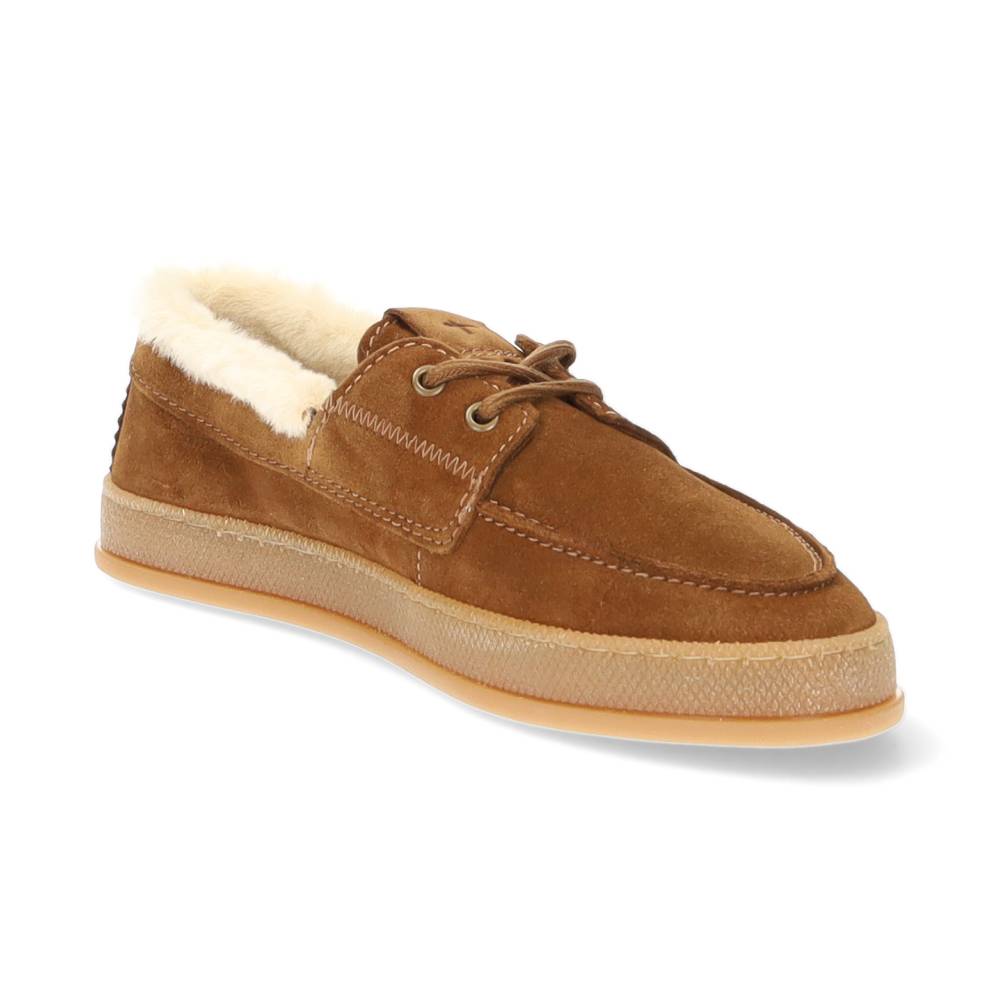 cognac mocassin