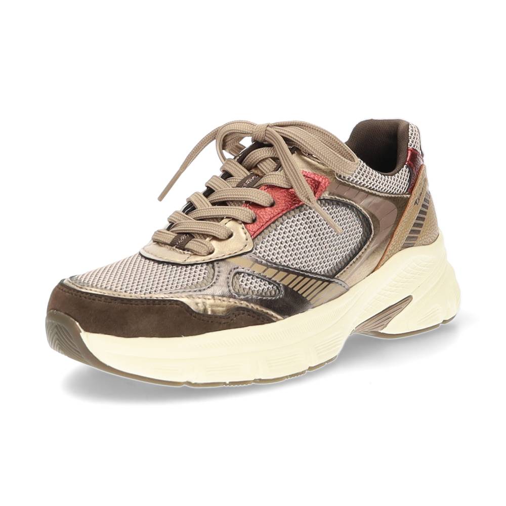 bronzen sneaker