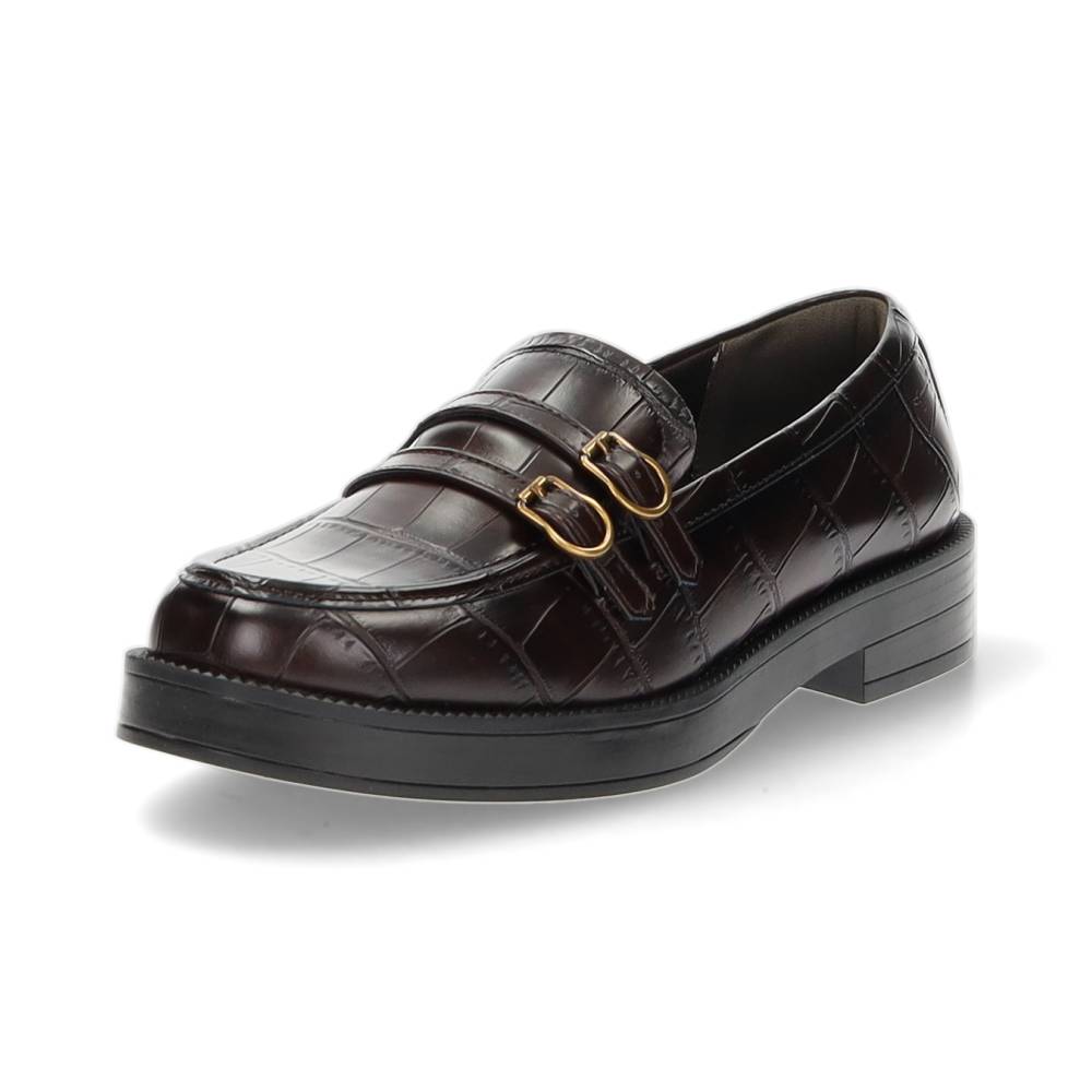bruine mocassin