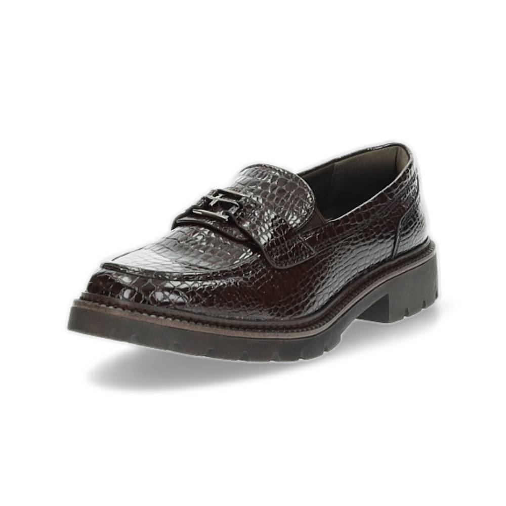 bruine mocassin