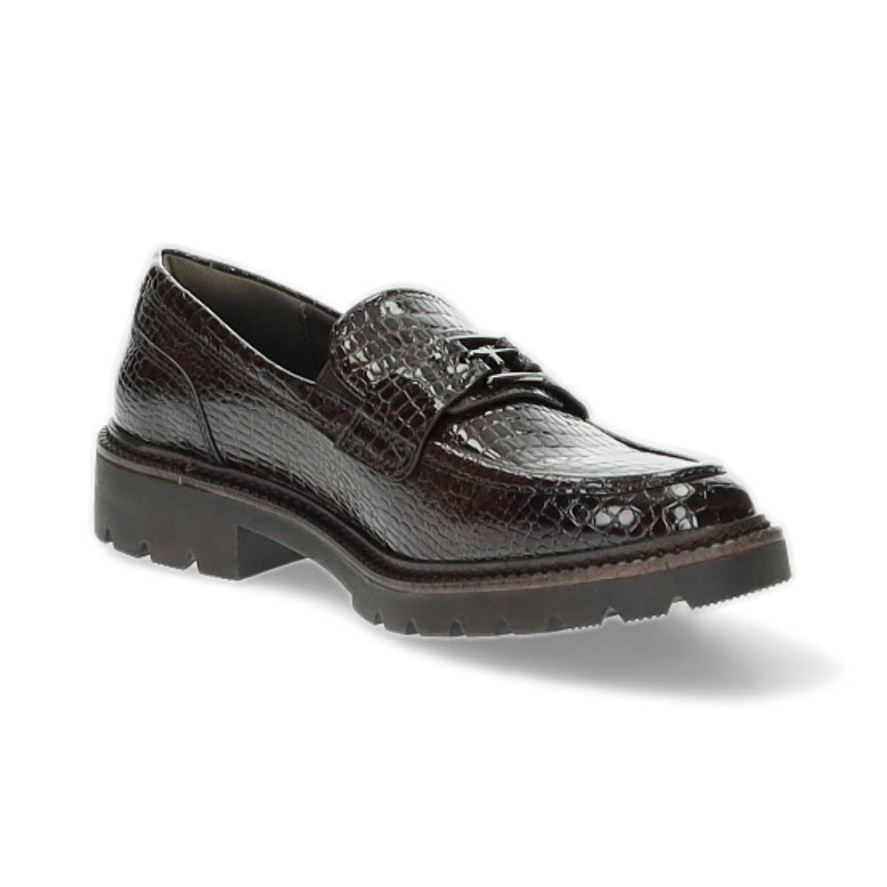 bruine mocassin