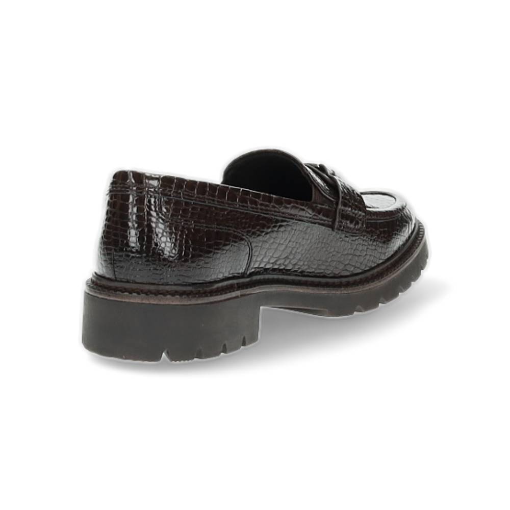 bruine mocassin