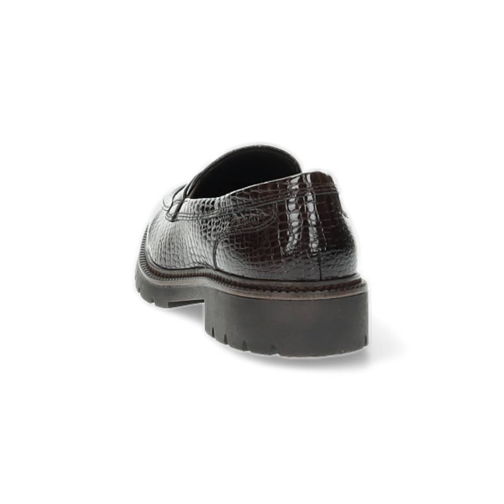 bruine mocassin