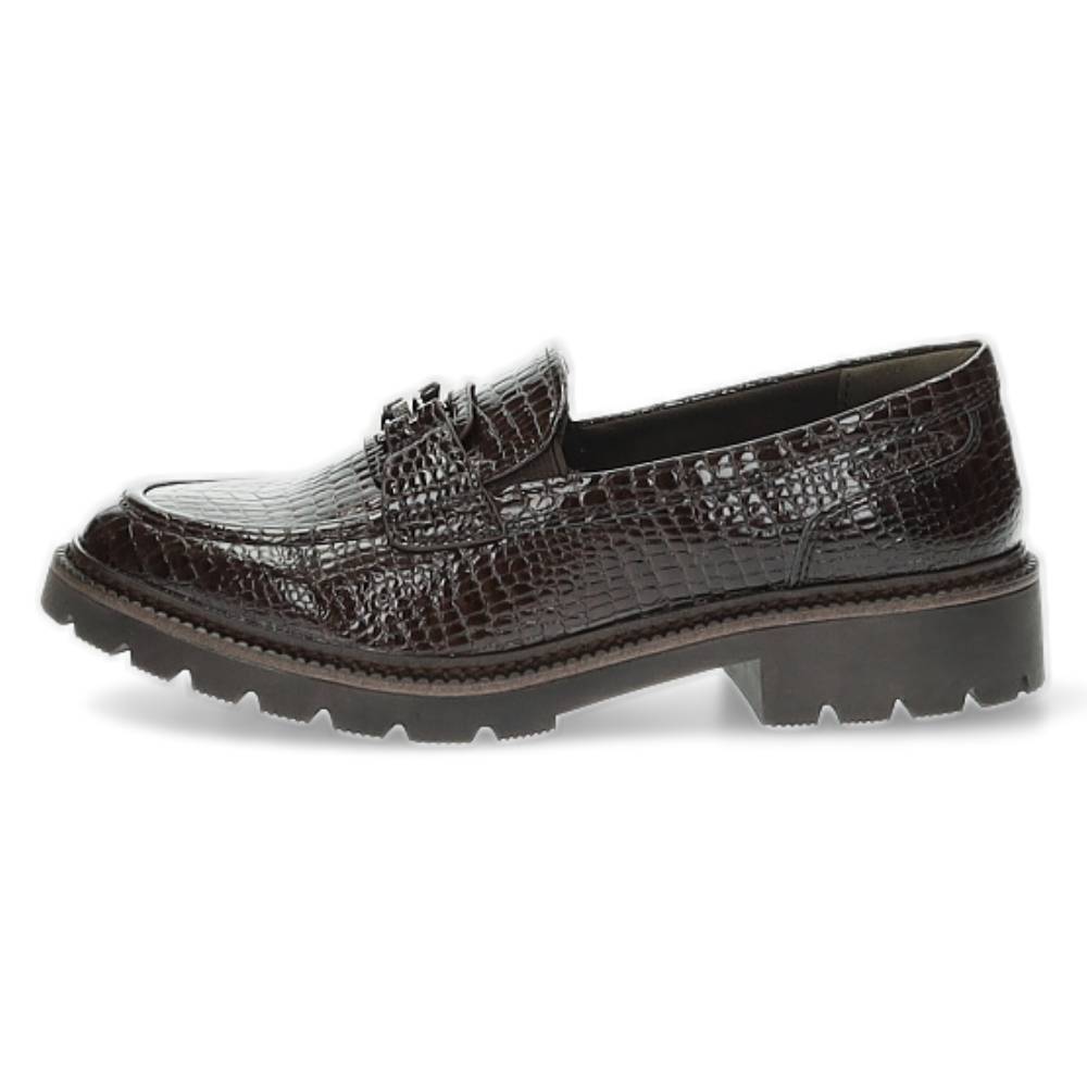 bruine mocassin