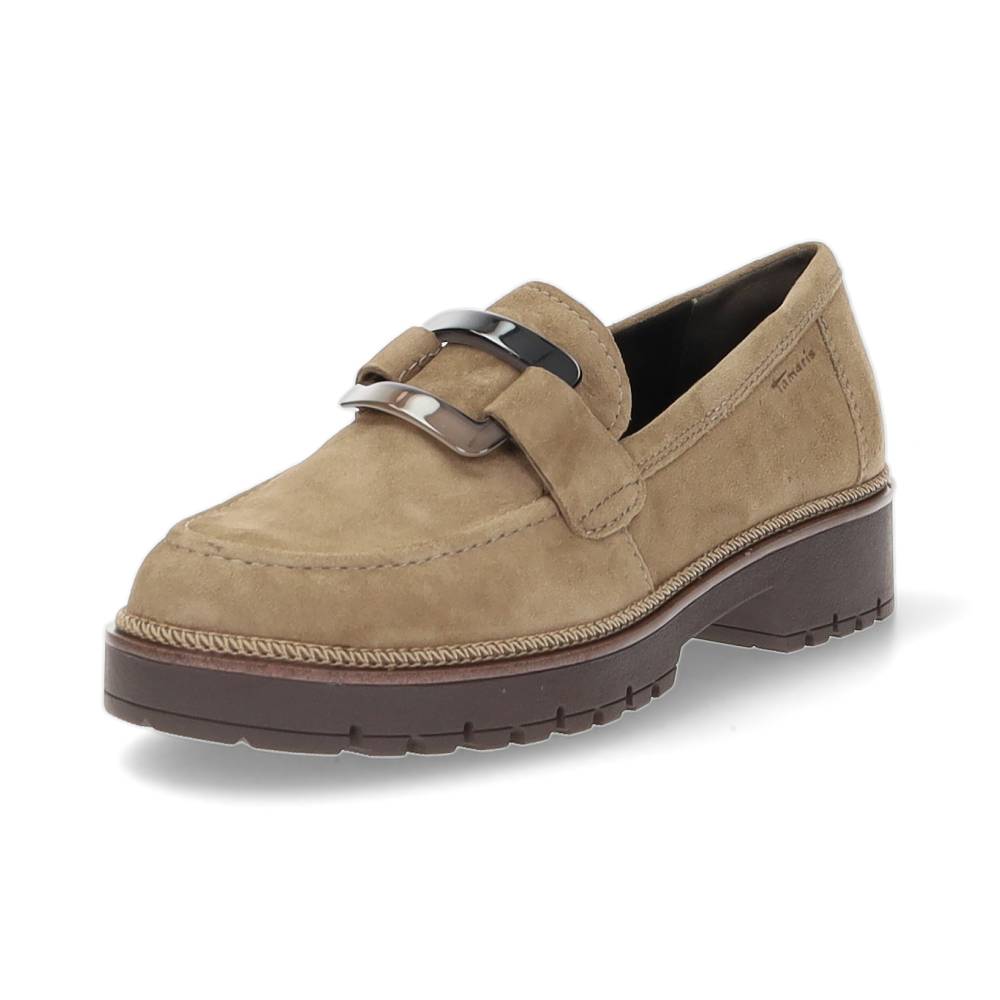taupe mocassin