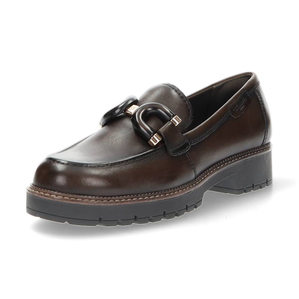 bruine mocassin