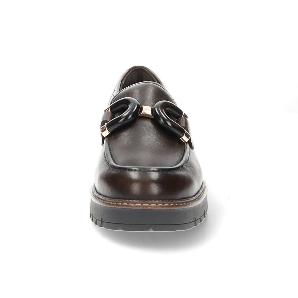bruine mocassin
