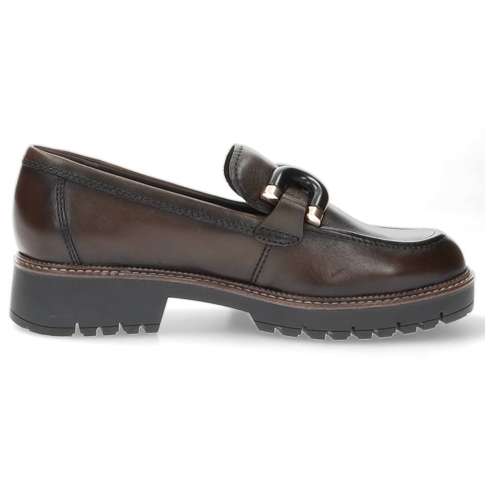 bruine mocassin
