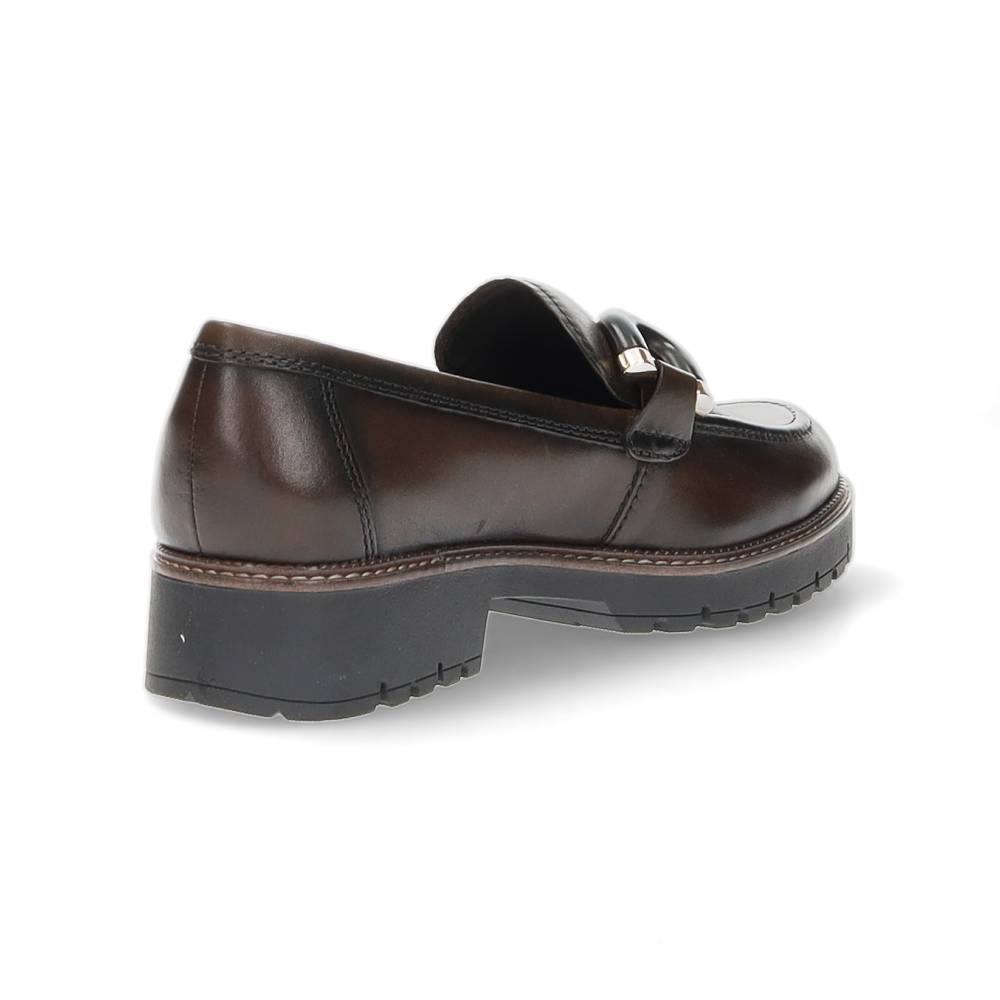 bruine mocassin
