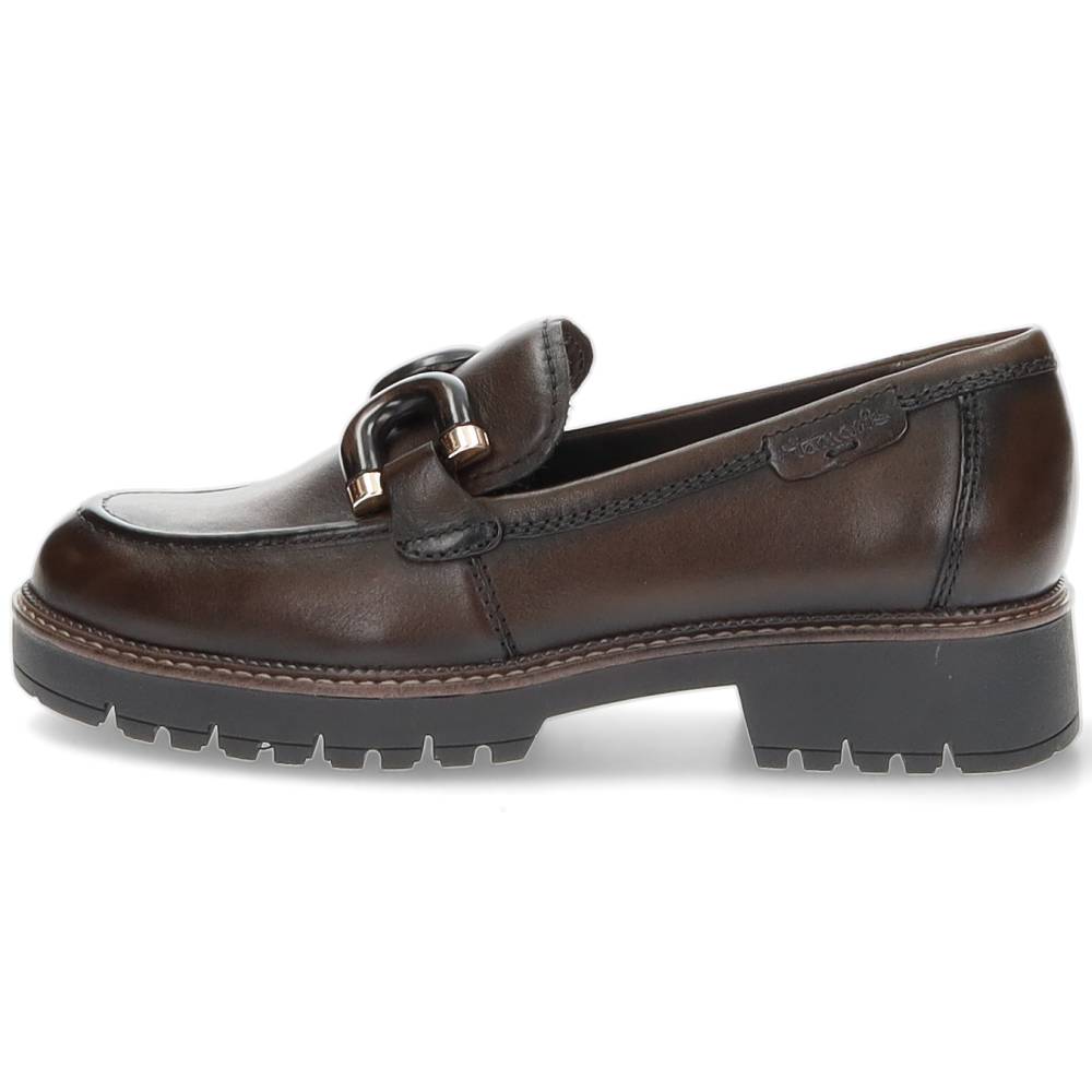 bruine mocassin