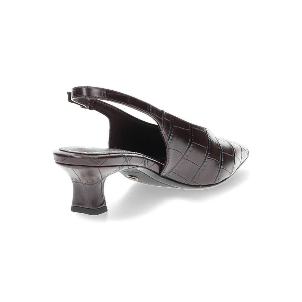 bruine slingback