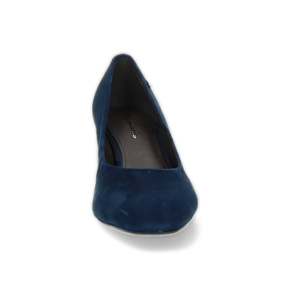 blauwe pump