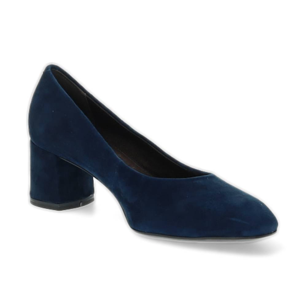 blauwe pump