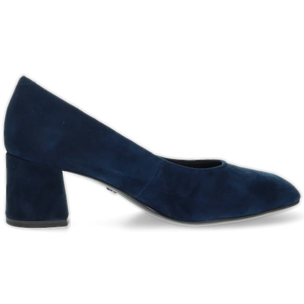 blauwe pump