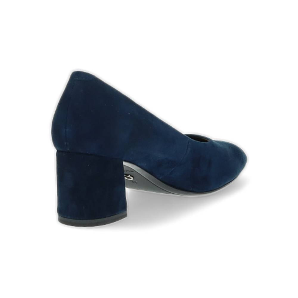 blauwe pump