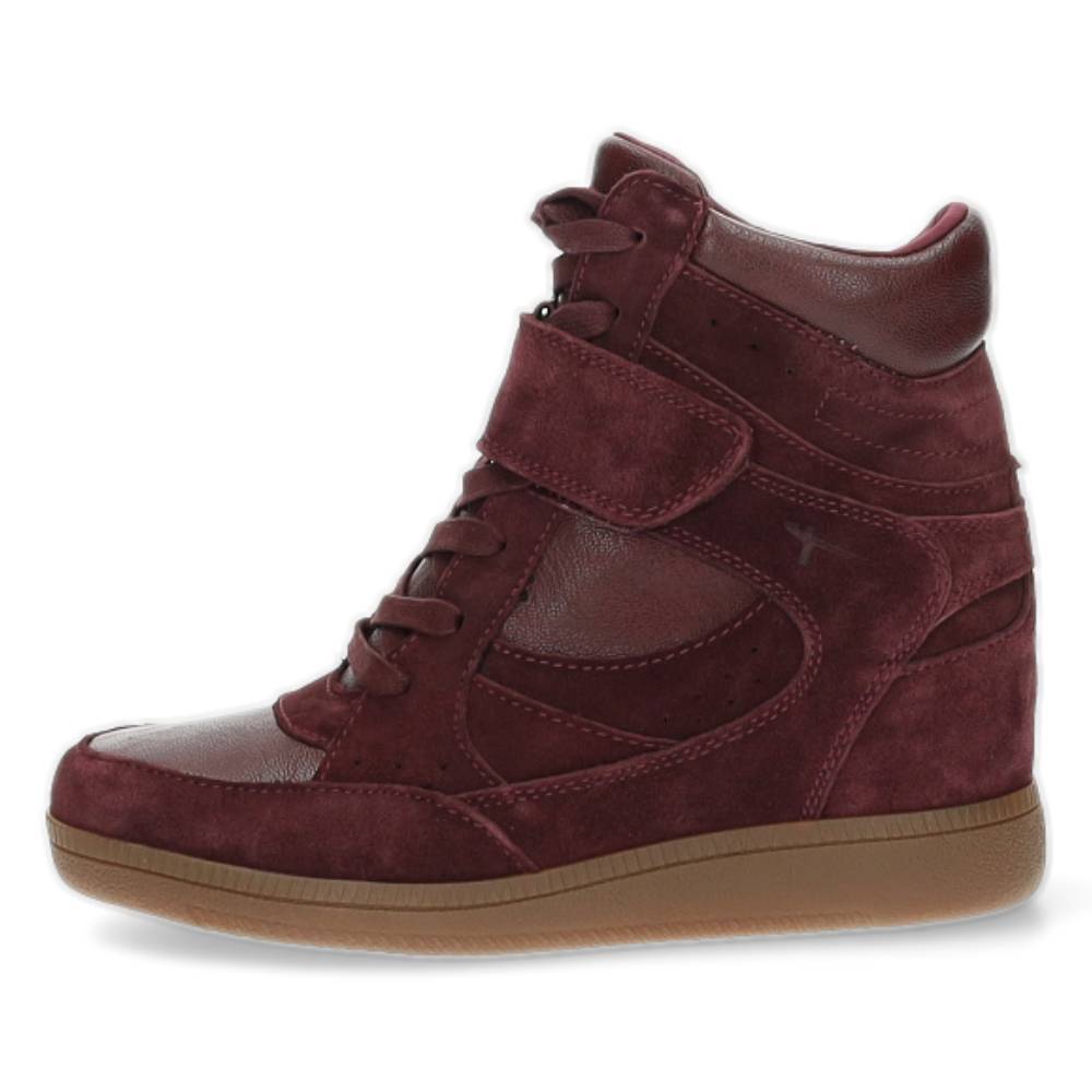 burgundy sneaker