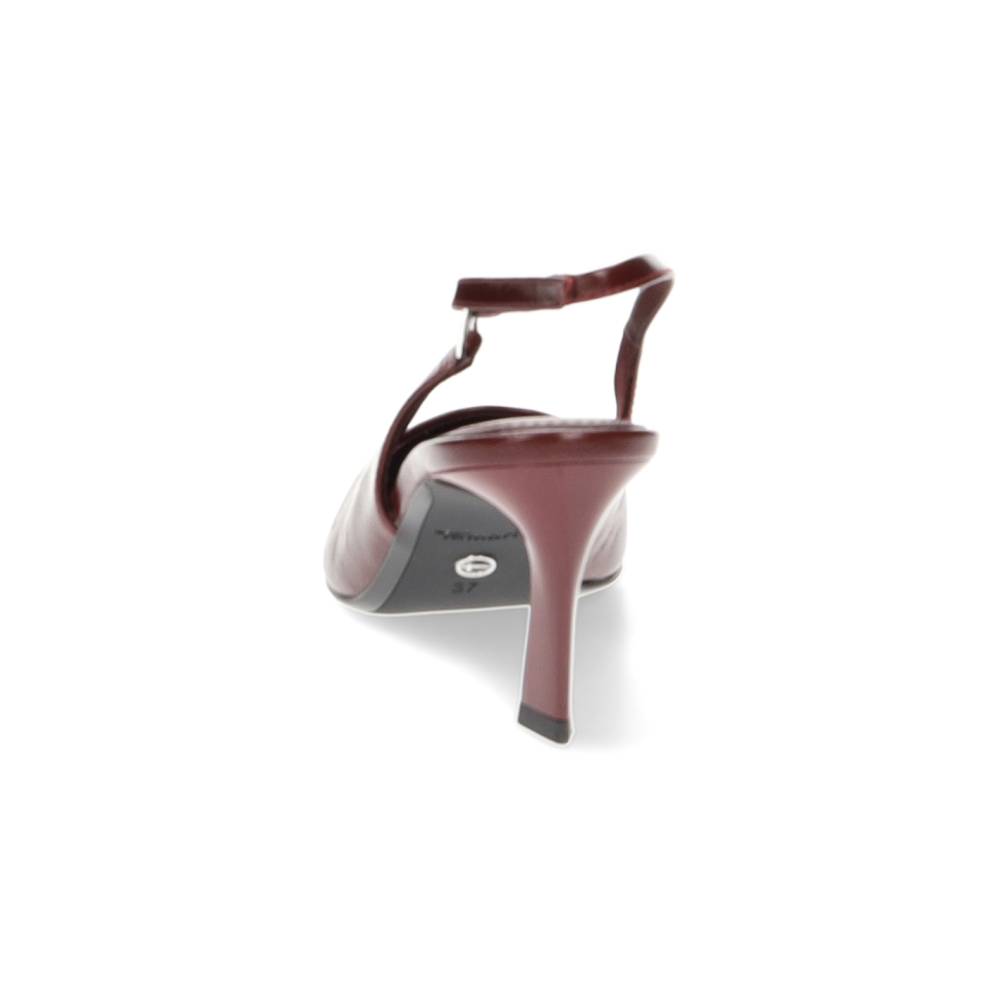 bordeaux slingback