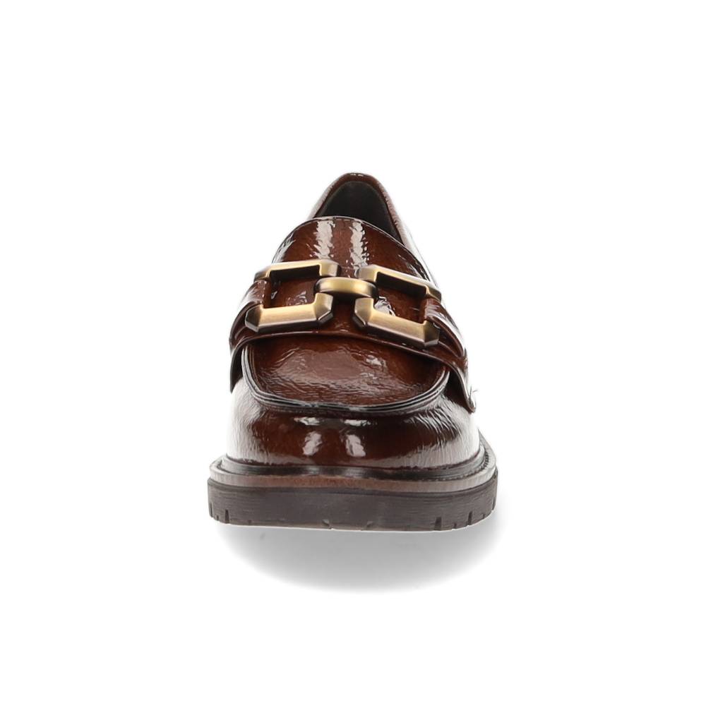 cognac mocassin