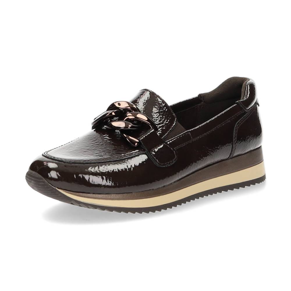 bruine mocassin