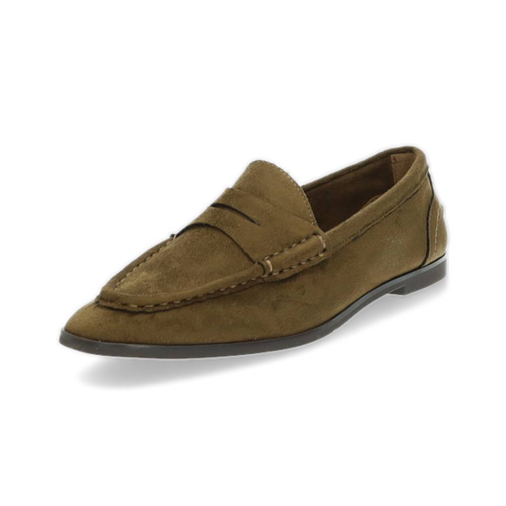 camel loafer