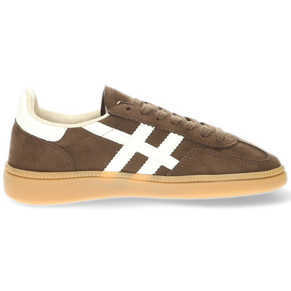 donkerbruine sneaker